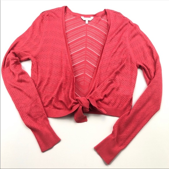 Candie's Sweaters - 3/$50 Candie’s Women’s Coral Light Weight Cardigan